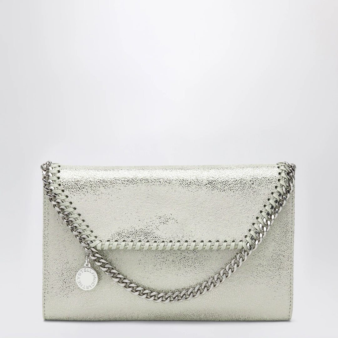 Stella McCartney - Falabella wallet-on-chain in light lime green