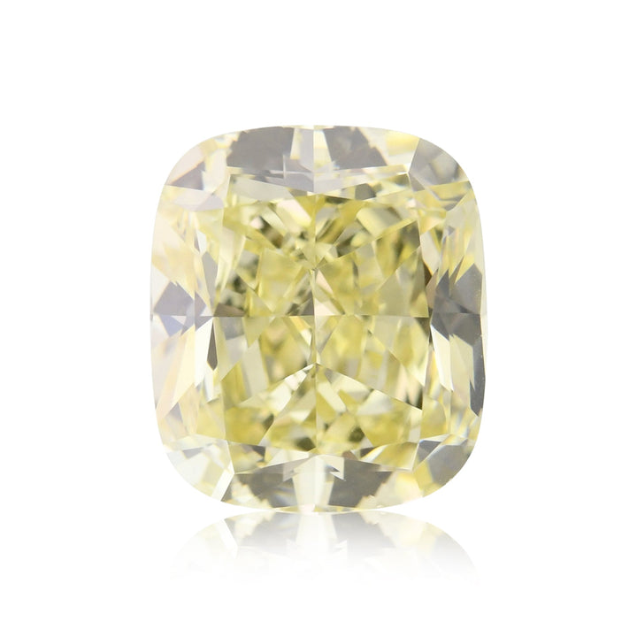2.13 Carat Fancy Yellow Cushion Diamond VS2 GIA