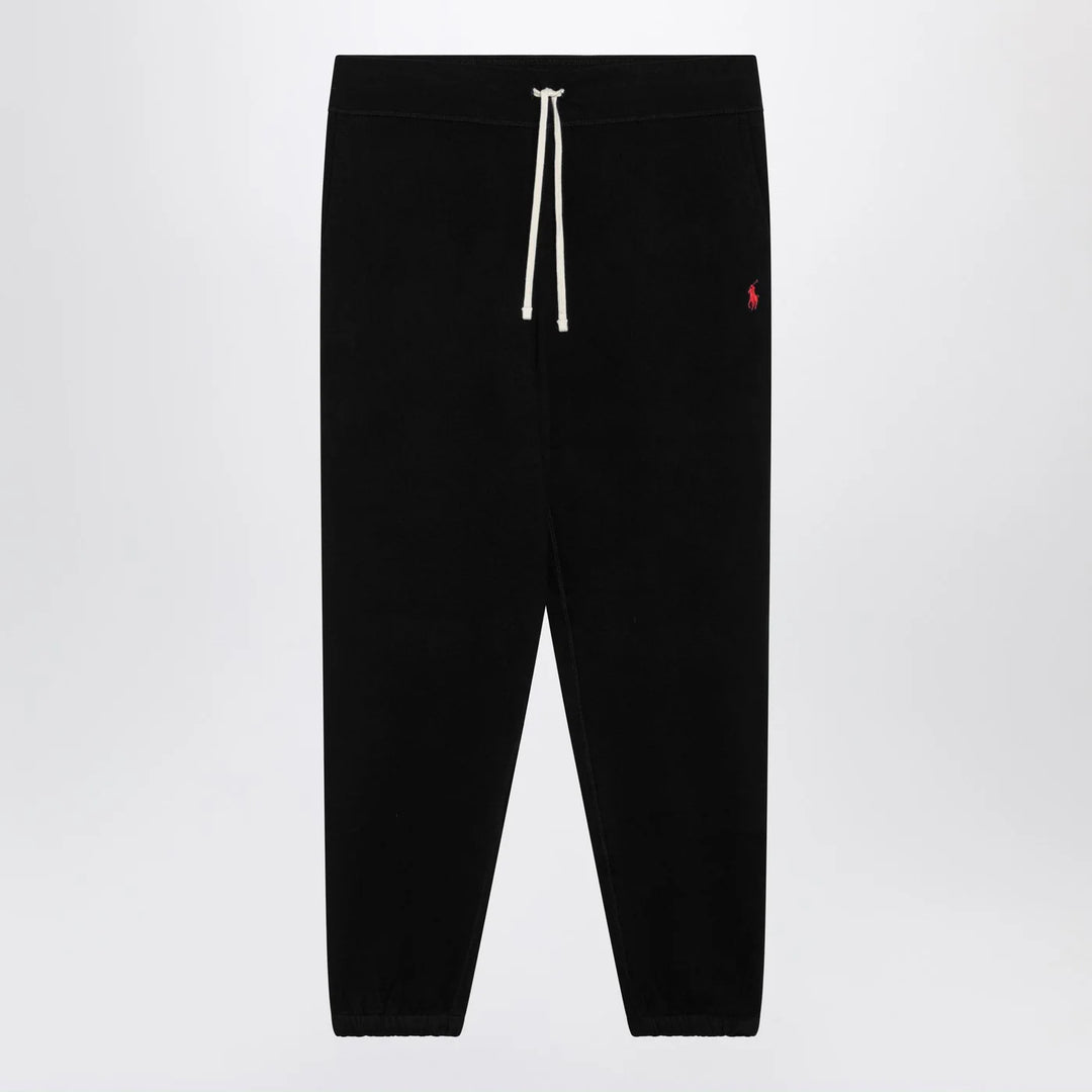 Polo Ralph Lauren - Black cotton-blend jogging trousers
