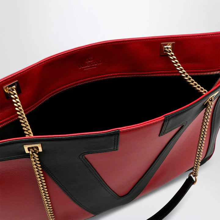 Valentino Garavani - Large Viva Superstar bag red/black