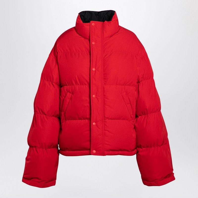 Coats & Jackets Balenciaga - Reversible red and black down jacket in technical twill - 2 Brand