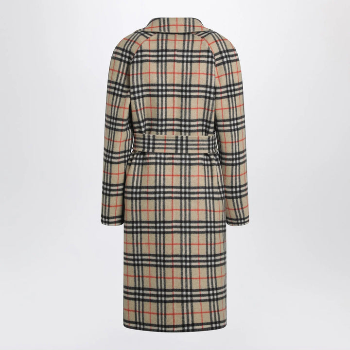 Burberry - Sand reversible wool coat