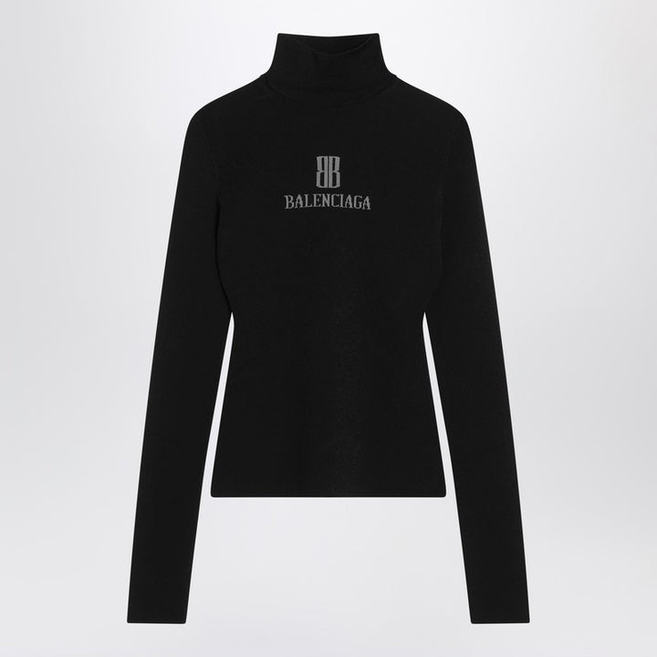 Balenciaga Black Nano BB turtleneck