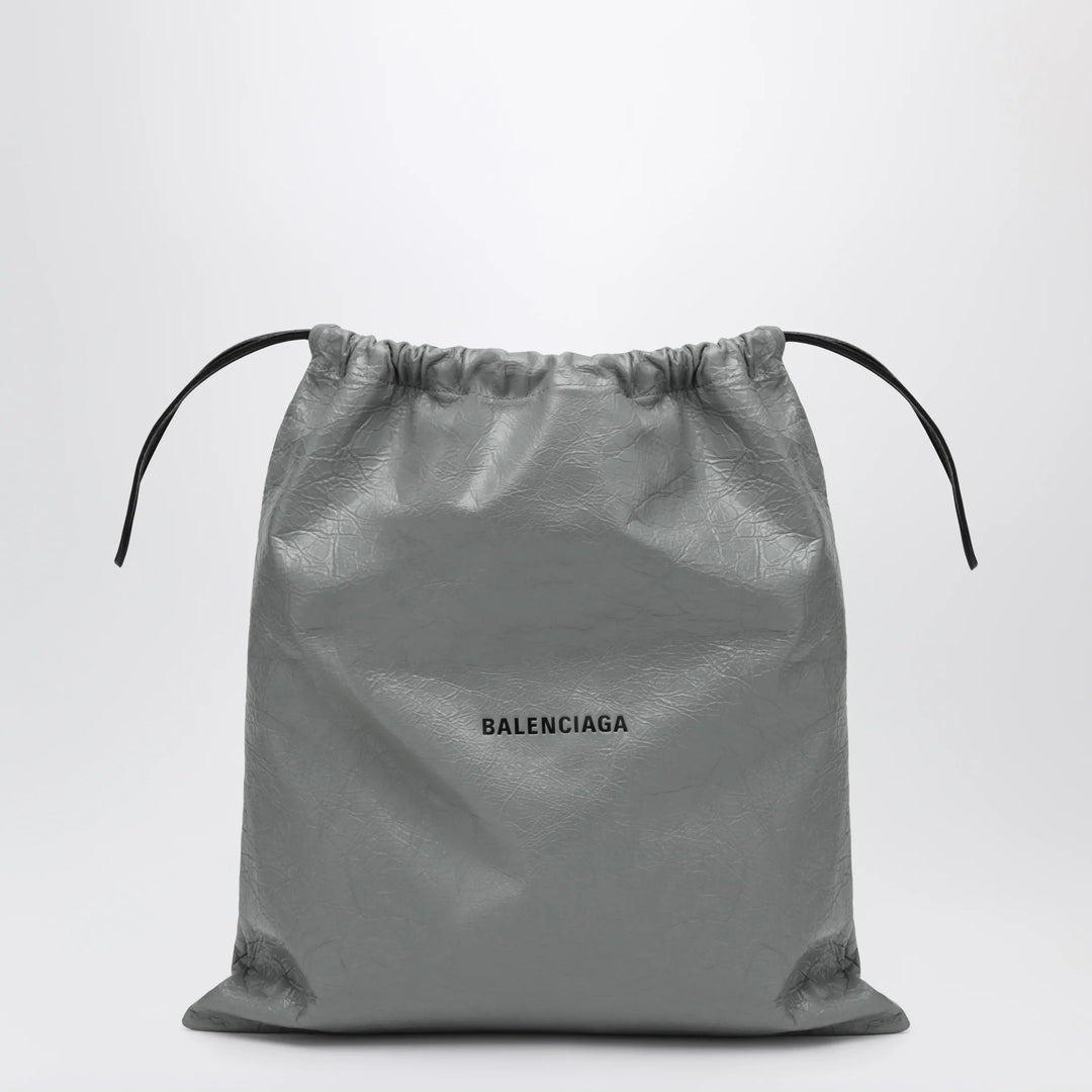 Balenciaga - La Pochette dust bag shopper in Arena lambskin grey