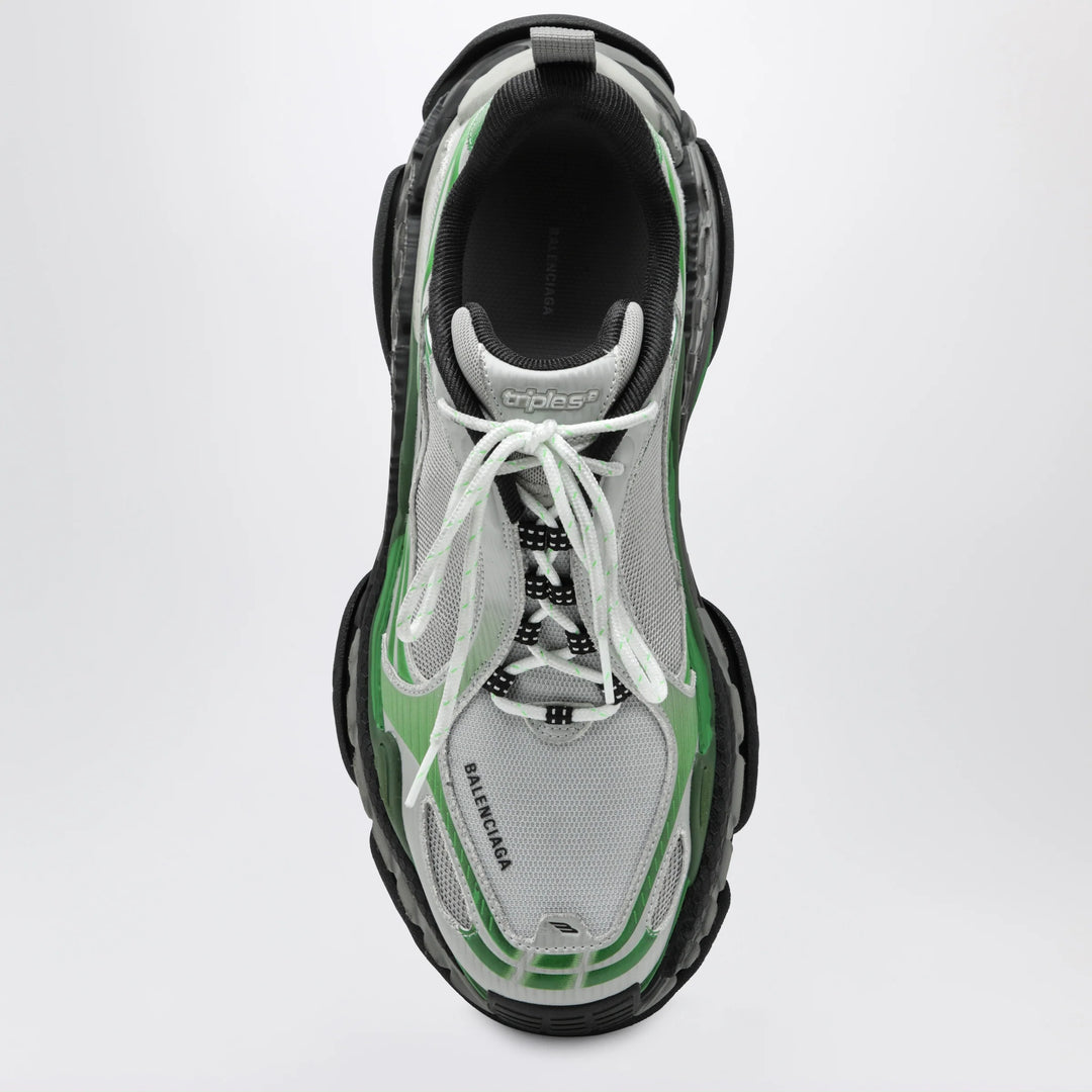 Balenciaga - Triple S.2 sneakers in grey/green polyurethane