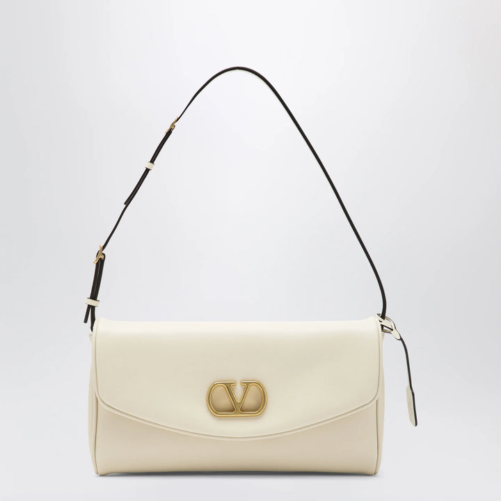 Valentino Garavani - Butter leather Devain clutch with VLogo