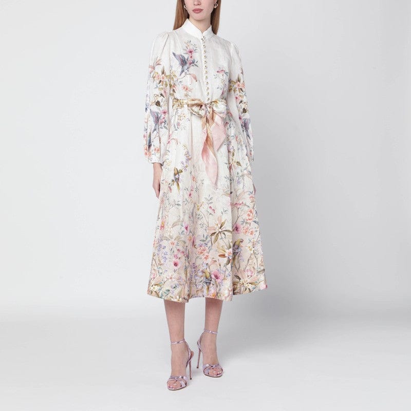 Dresses ZIMMERMANN - Rebellion cream Aviary midi dress - 3 Brand
