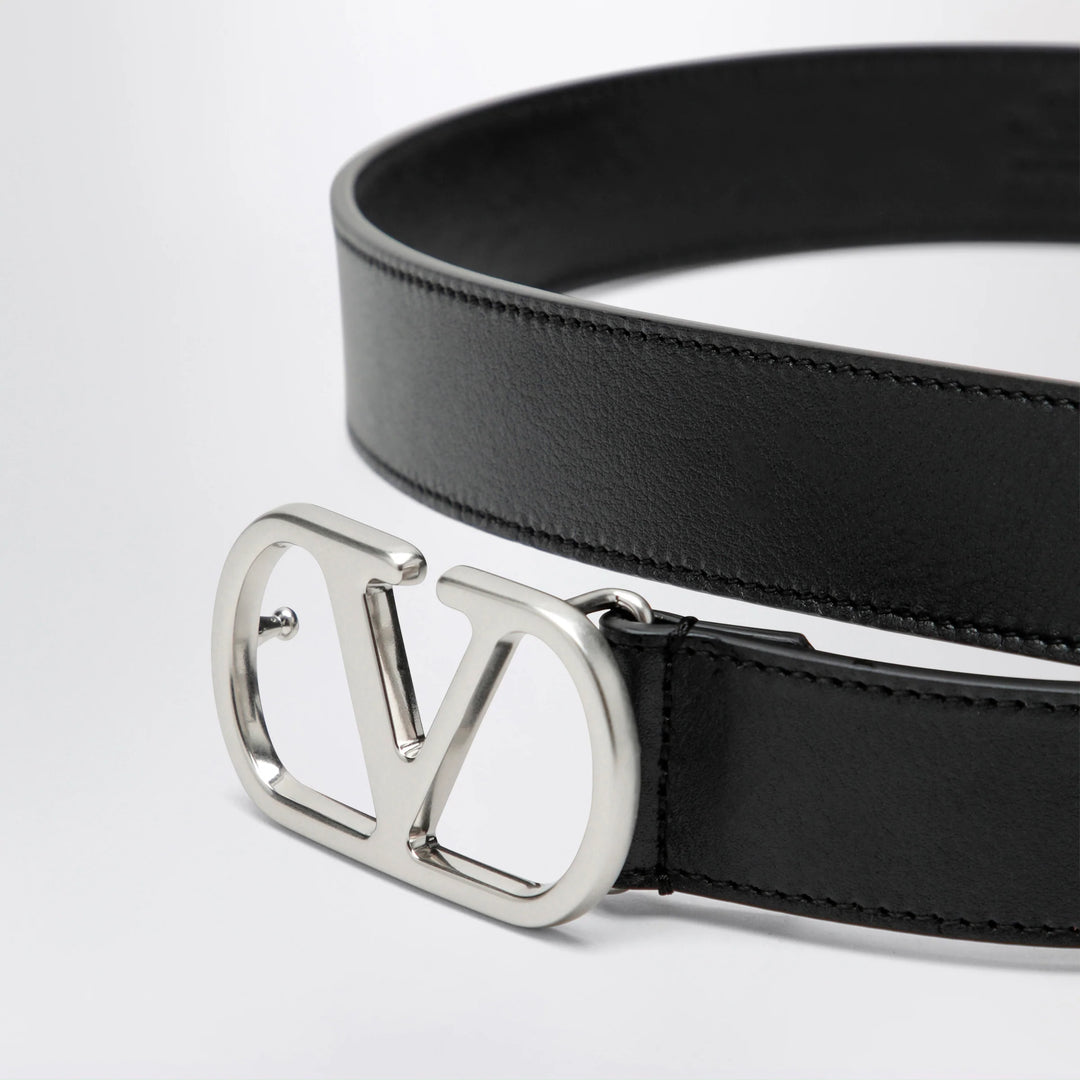 Valentino Garavani - Black VLogo Signature belt