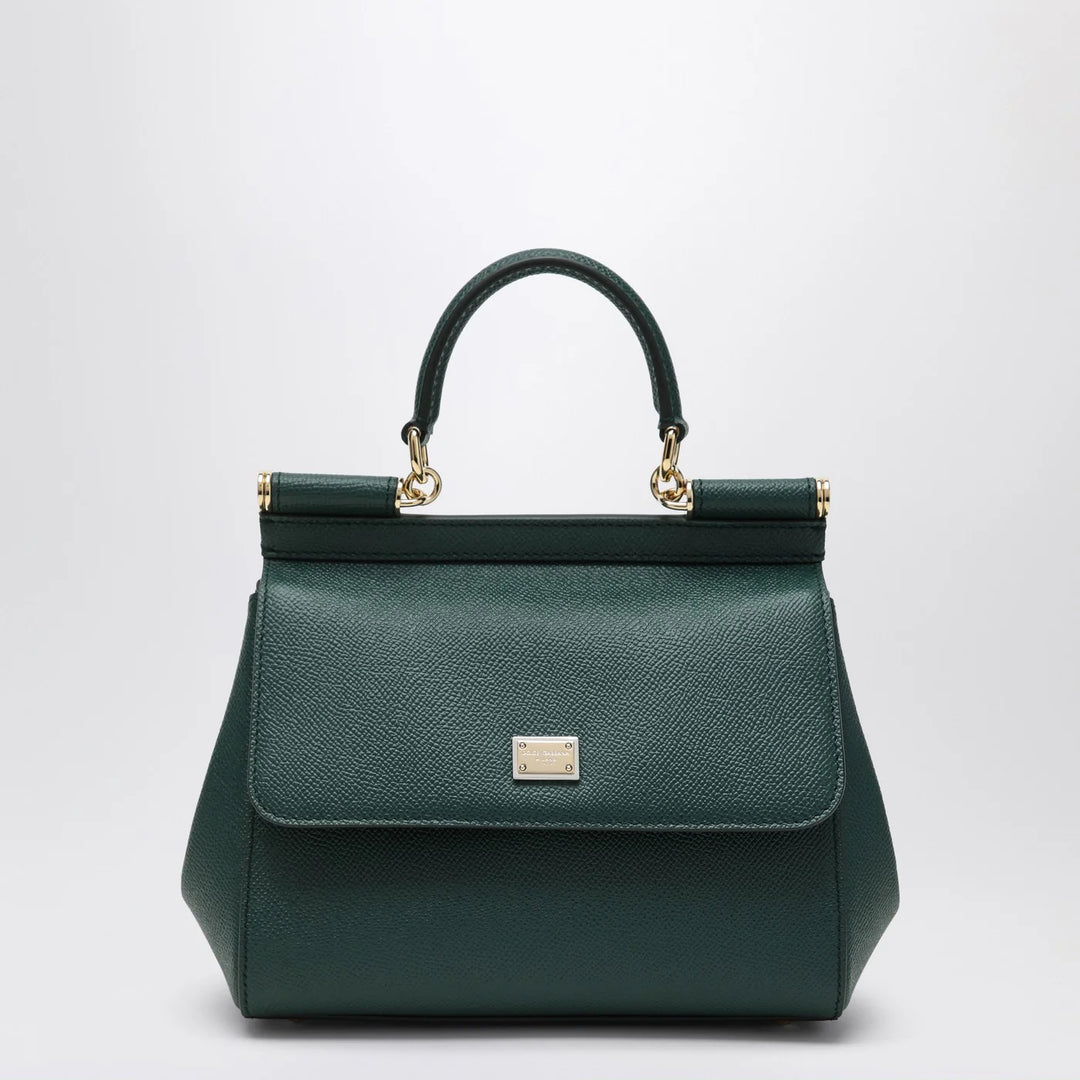 Dolce&amp;Gabbana - Sicily medium top-handle bag in green