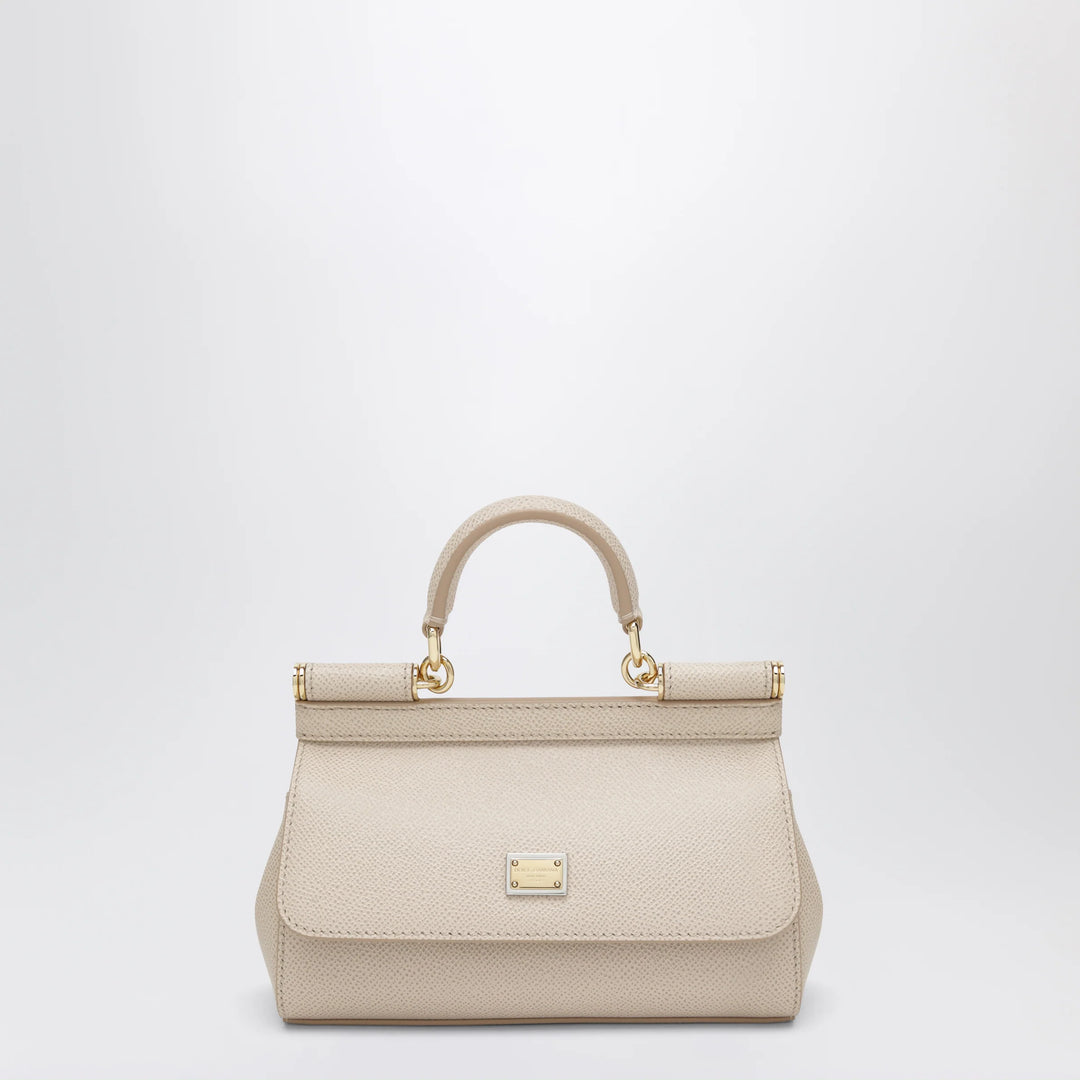 Dolce&amp;Gabbana - Small Sicily top-handle bag in blush pink