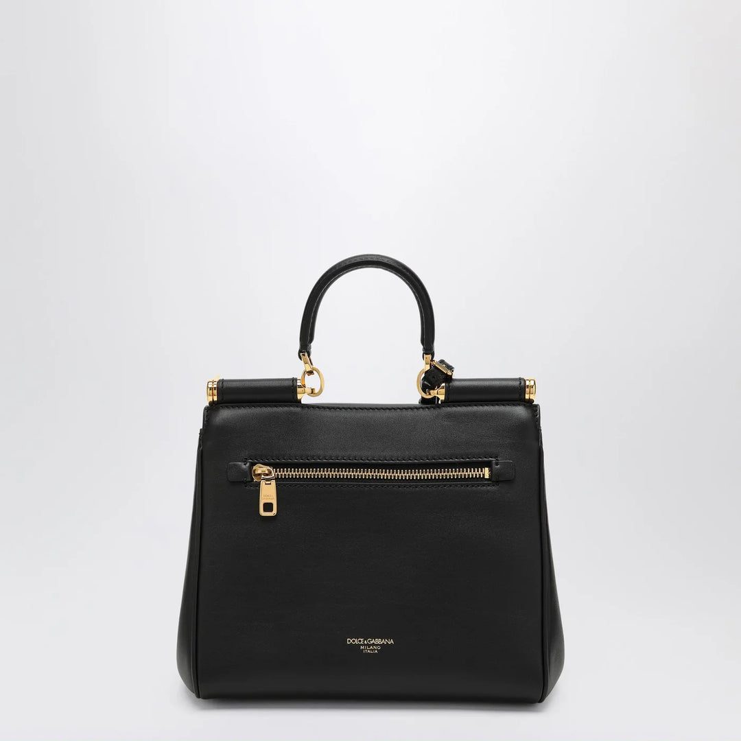Dolce&amp;Gabbana - Shoulder bag My Sicily in black leather