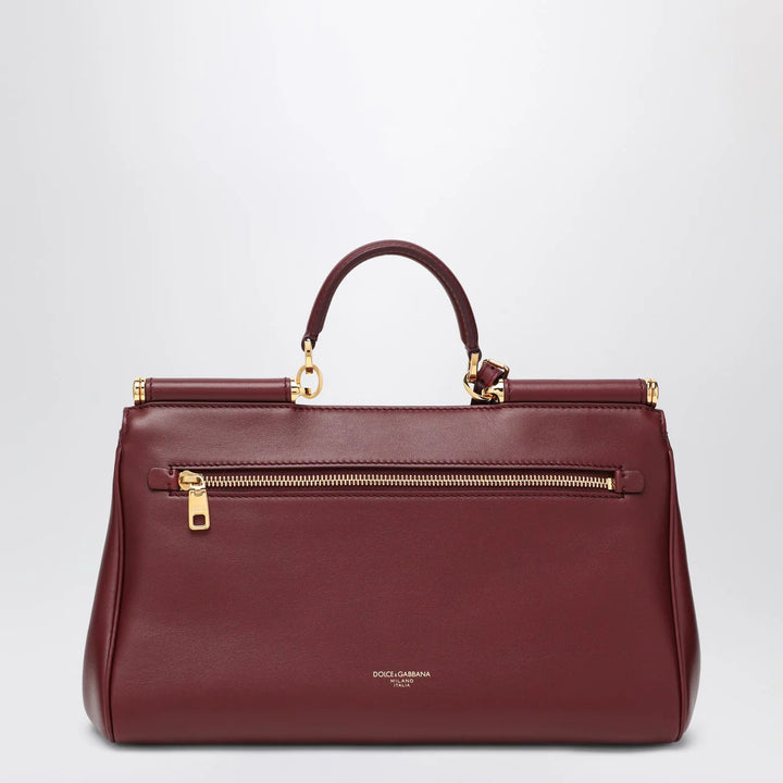 Dolce&amp;Gabbana - My Sicily handbag in burgundy leather