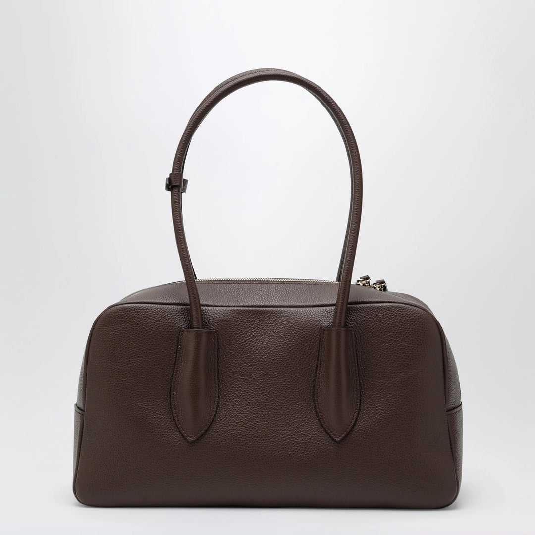 NOESI - Betty brown bag in grained leather