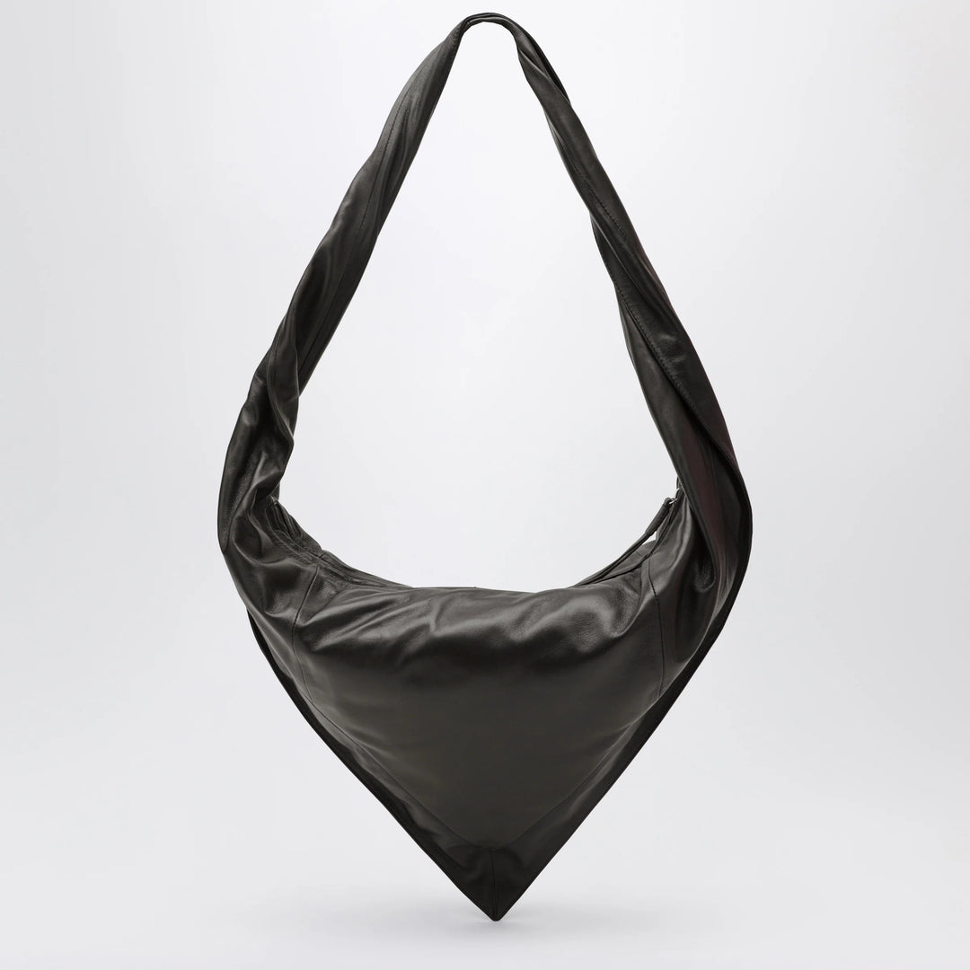 LEMAIRE - Small Black Extended Scarf Bag