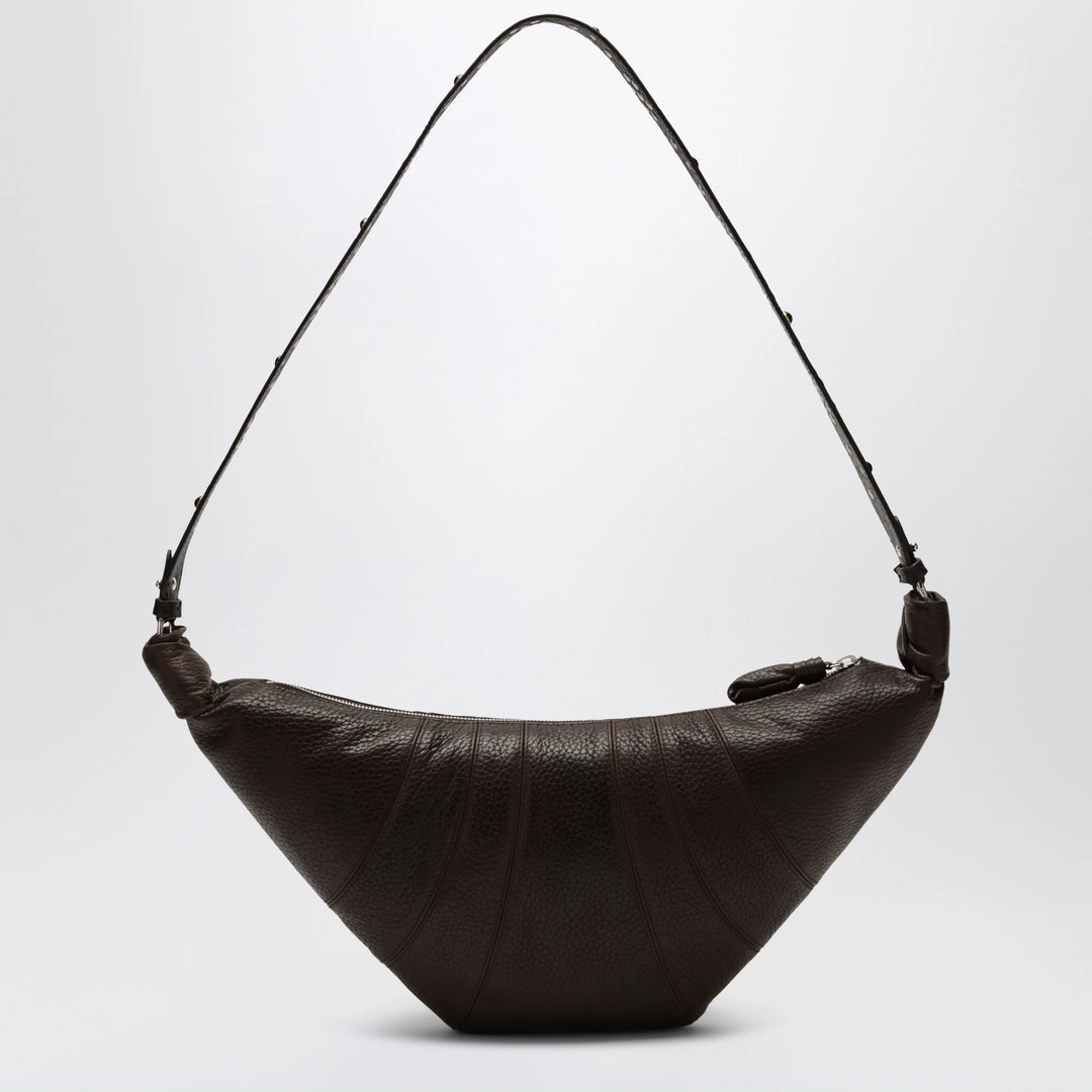 LEMAIRE - Medium Croissant leather bag with Western studs