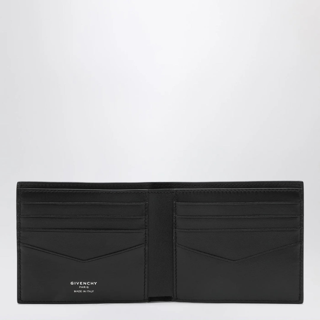 Givenchy - Black leather bi-fold wallet