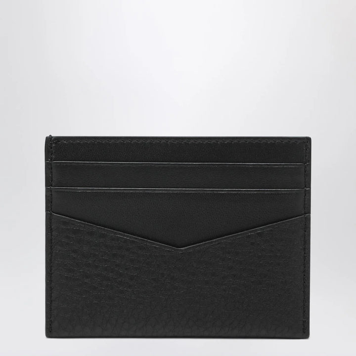 Givenchy - Black smooth leather card holder