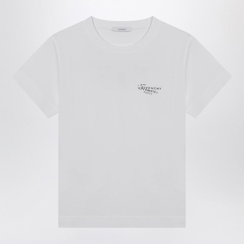 Shirts & Tops Givenchy - White cotton T-shirt with logo print - XL Brand