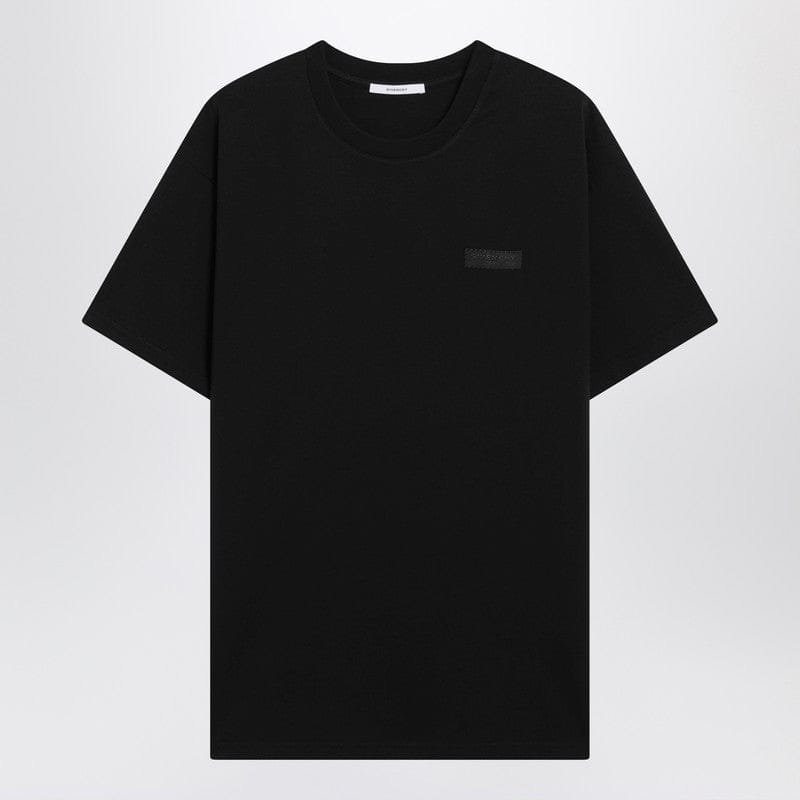 Shirts & Tops Givenchy - Black cotton T-shirt with logo patch - S Brand