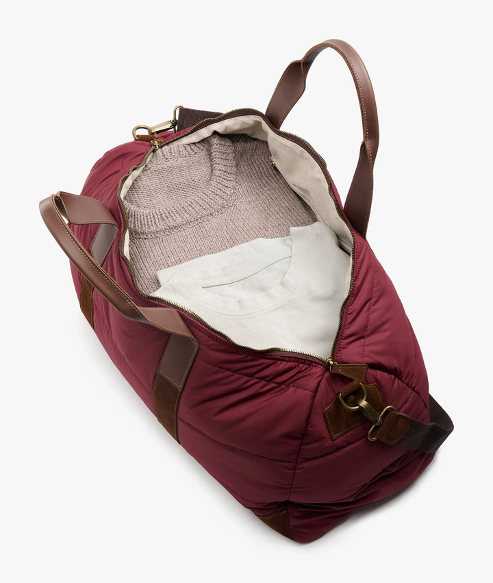 My Style Bags Boston Duffel Down Bag - Burgundy