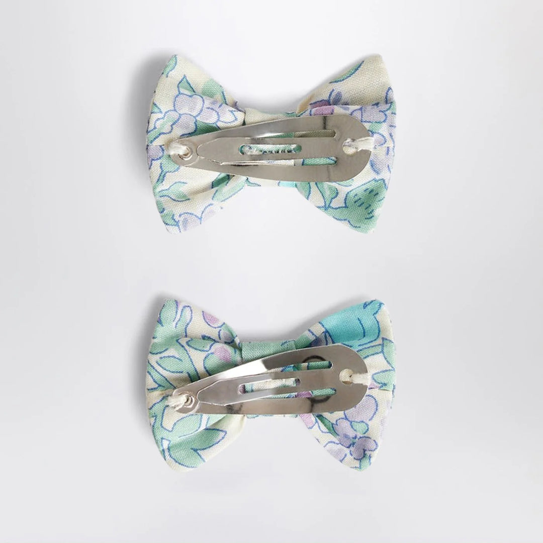Bonpoint - Miniclic Liberty fabric hair clips