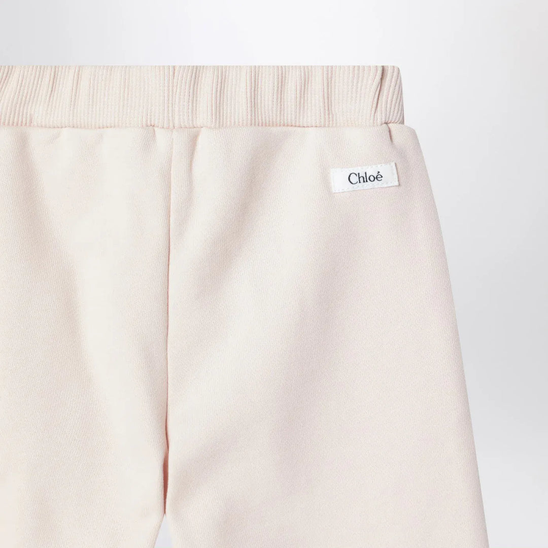 Chloé - Petal pink cotton trousers