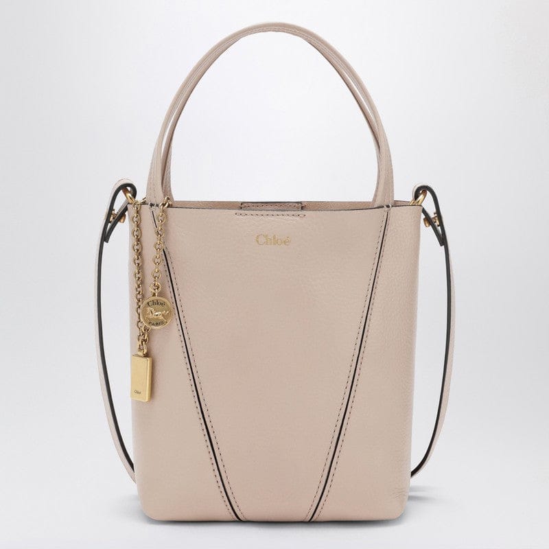 Shopping Totes Chloé - Small Chloe Spin tote bag in Cement Pink - One size Brand