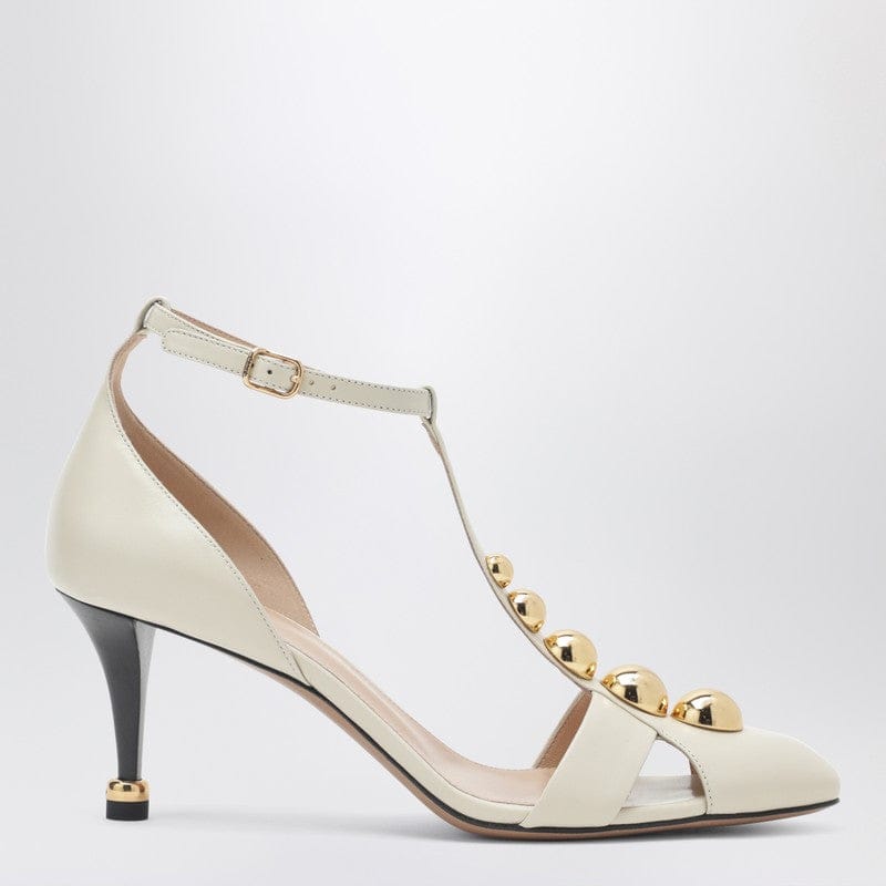 Shoes Chloé - Cleia ivory heeled sandals - 38,5 IT Brand