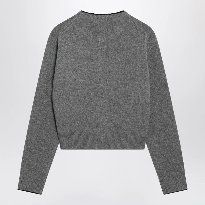 Chloé - Grey wool and cashmere cardigan