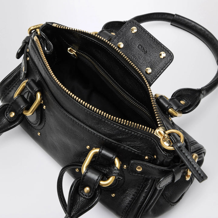 Chloé - Small black Paddington leather bag
