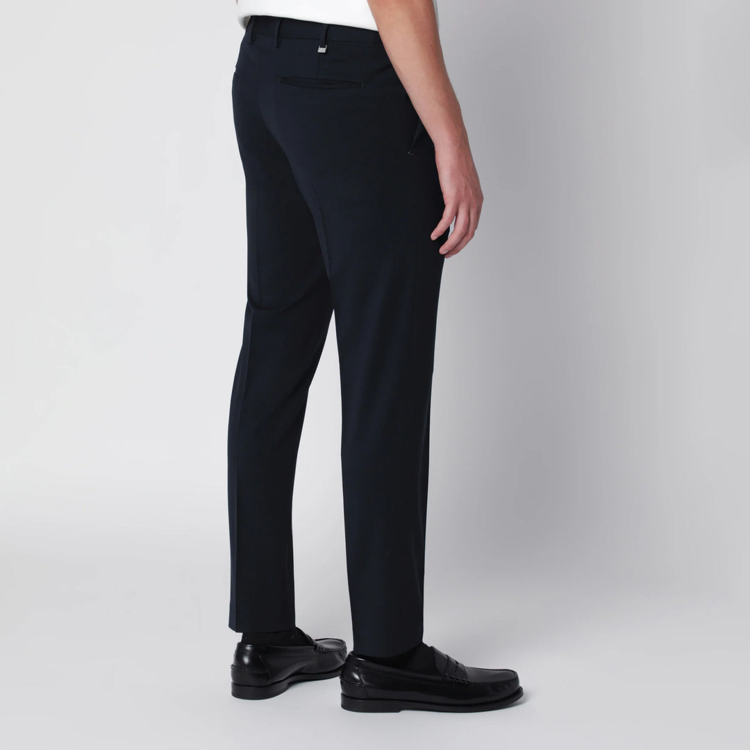 PT Torino - Dieci trousers in blue wool blend