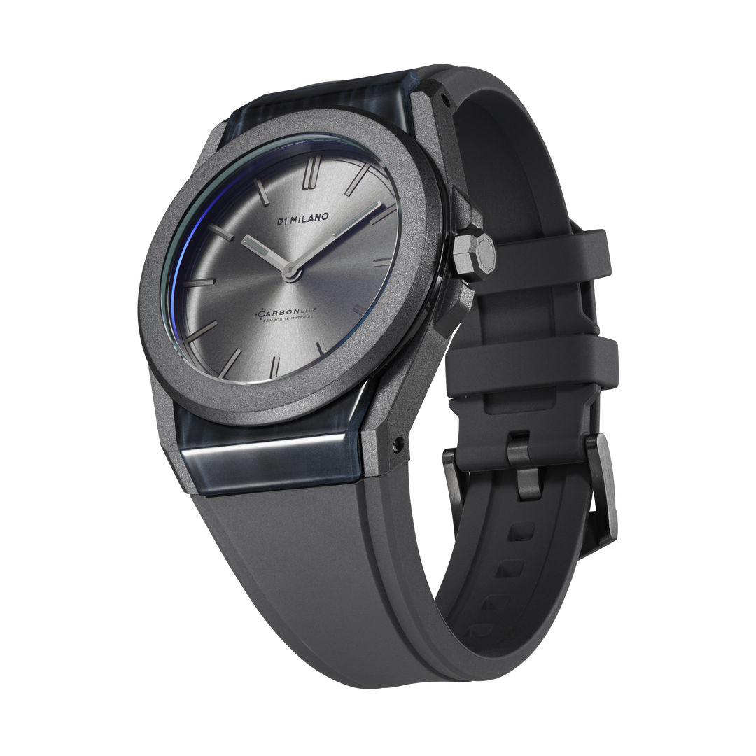 D1 Milano Carbonlite Grey 40.5mm Watch