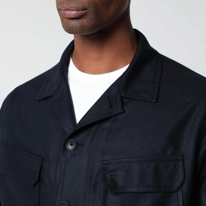 Tagliatore - Blue silk jacket