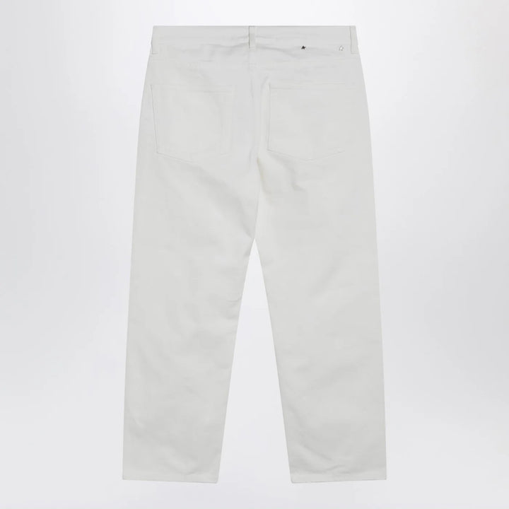 Golden Goose - White cotton trousers