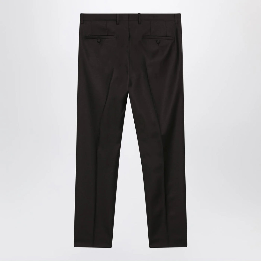 Dolce&amp;Gabbana - Brown wool trousers