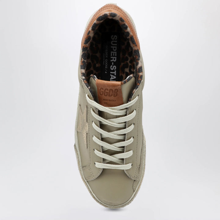 Golden Goose - Beige/platinum/brown Super-Star trainers