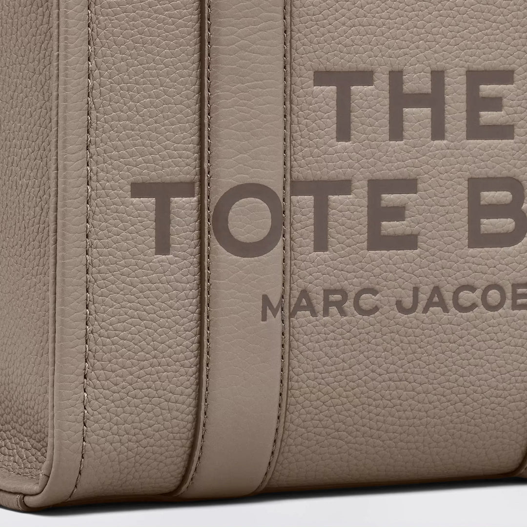 Marc Jacobs - The Small Tote Bag Cement in leather