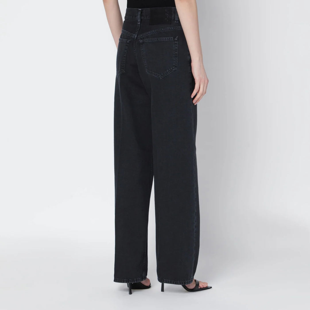 HAIKURE - Charcoal wide-leg jeans
