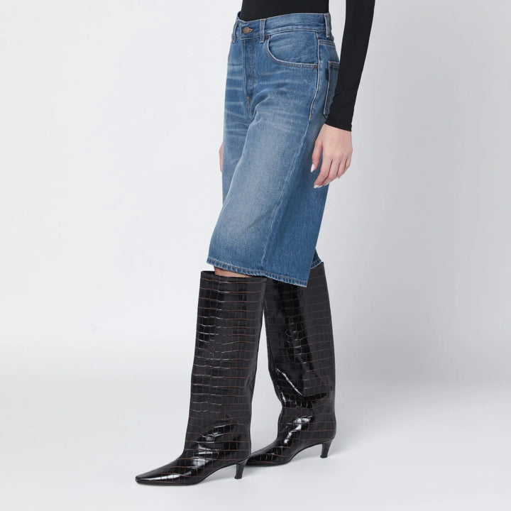 HAIKURE - Blue Becky bermuda shorts