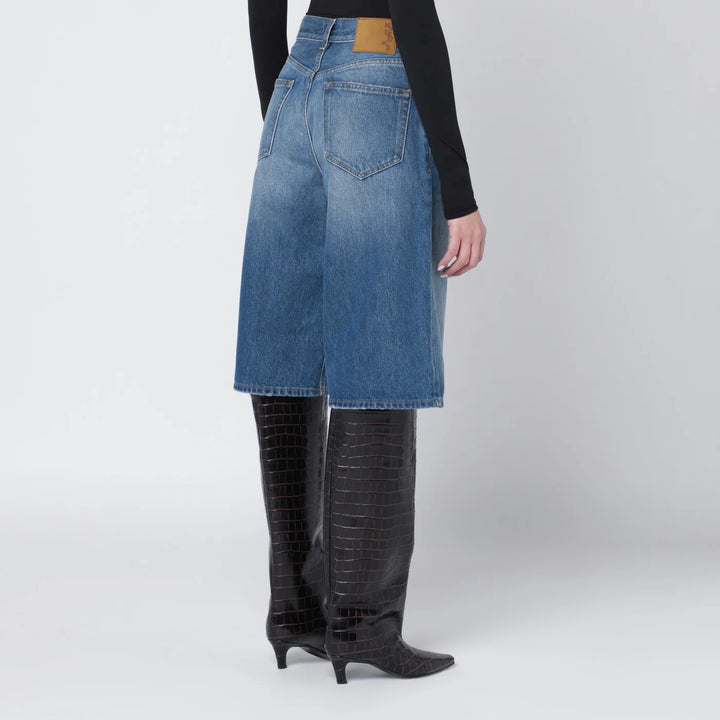 HAIKURE - Blue Becky bermuda shorts