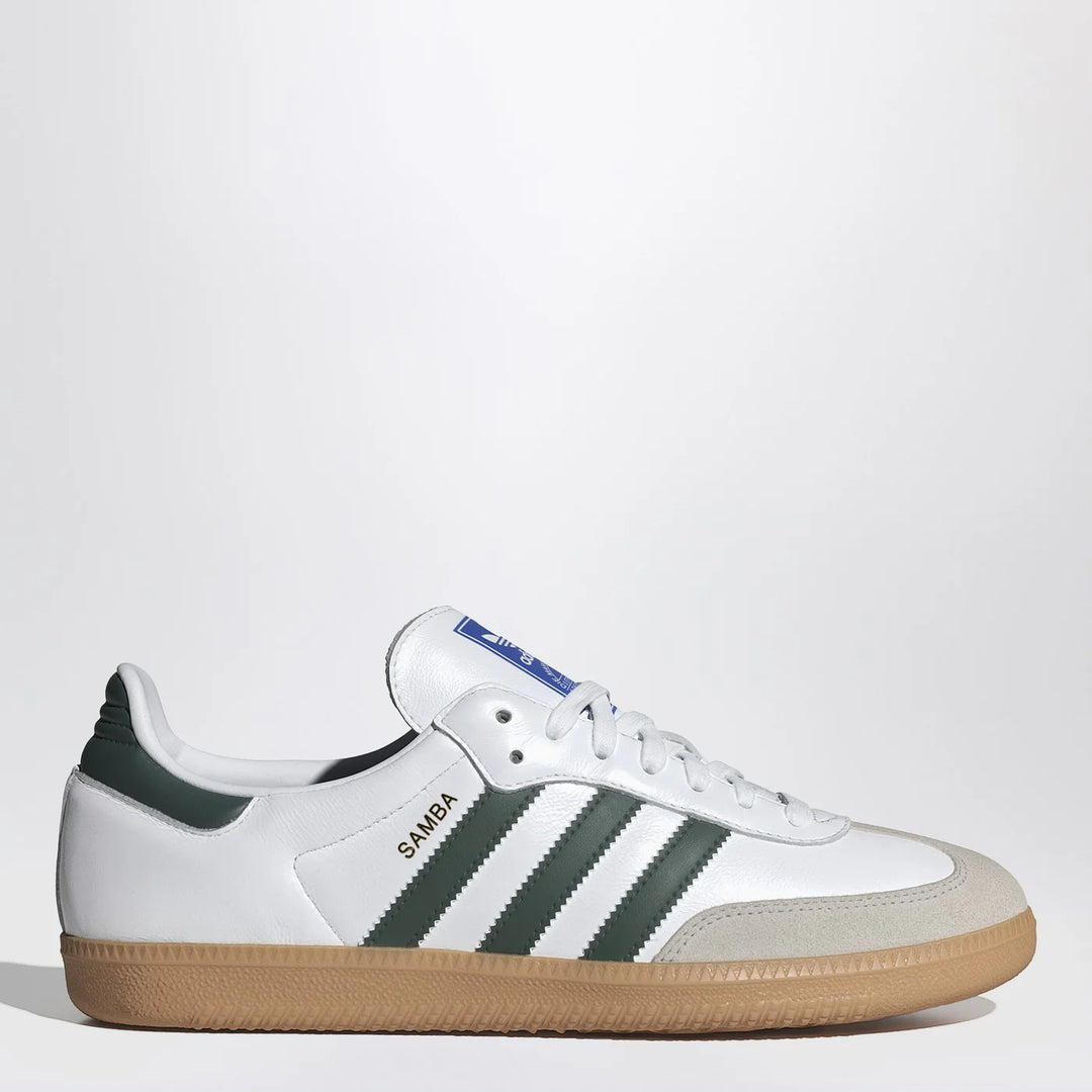 adidas Originals - Low Samba OG white/green trainer