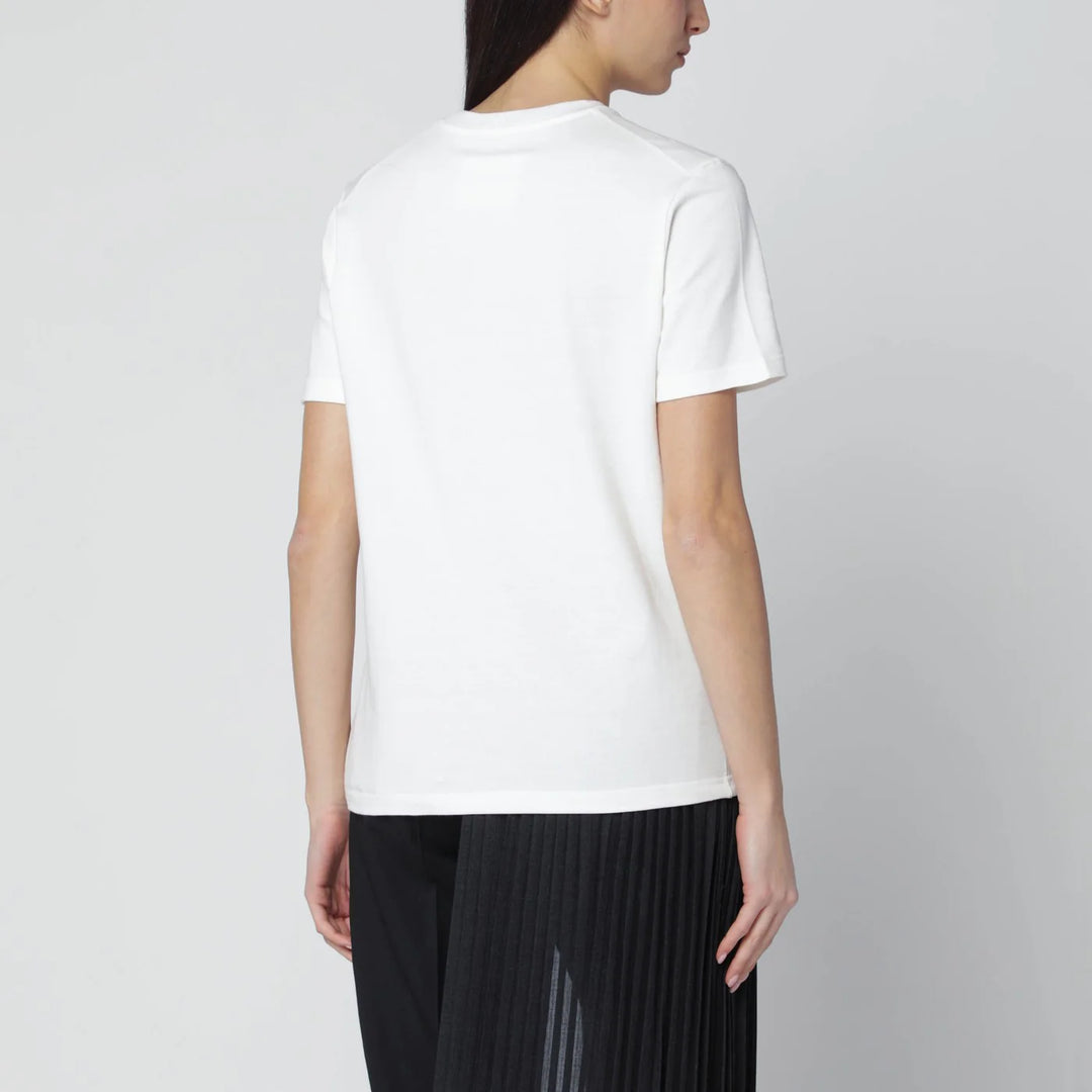 Jil Sander - White T-shirt with logo print