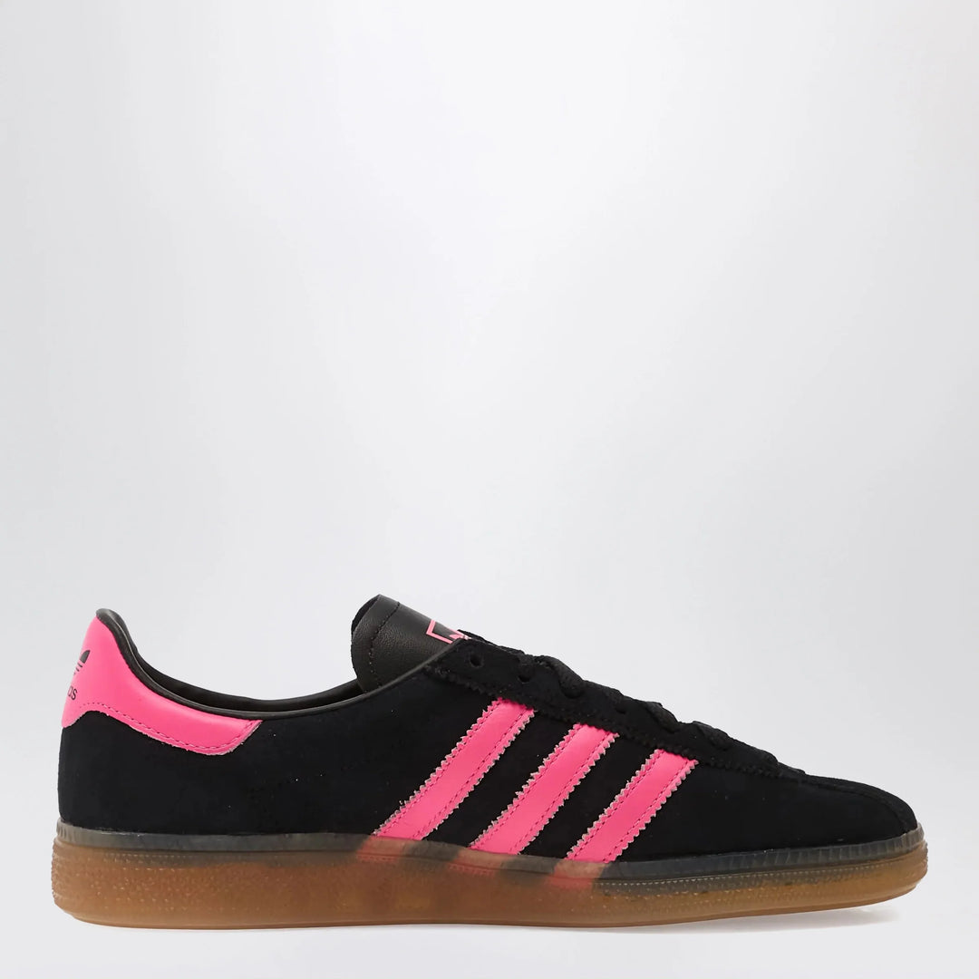 adidas Originals - Sneakers München in black/fuchsia suede