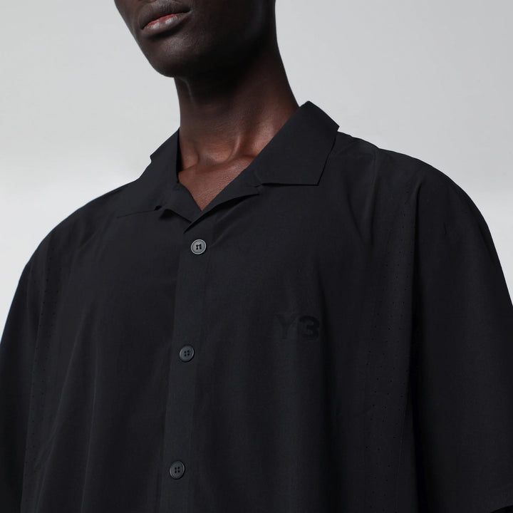 adidas Y-3 - Ultralight Woven loose-fit shirt in black
