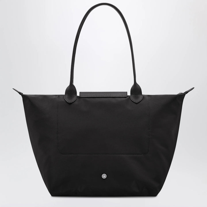 Longchamp - Black shopping bag L Le Pliage One