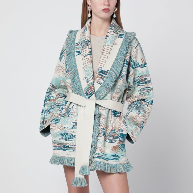 Shirts & Tops Alanui - Lost In The Blue multicolour cardigan - S Brand