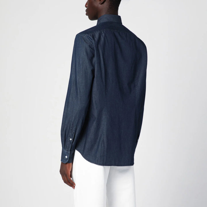 XACUS - Blue denim Casual shirt