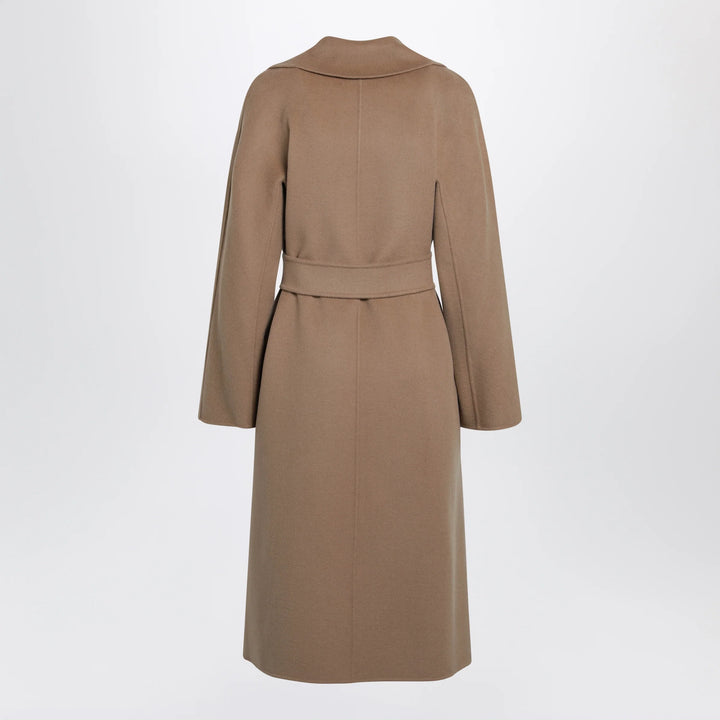 Max Mara Studio - Camel belted coat in wool blend