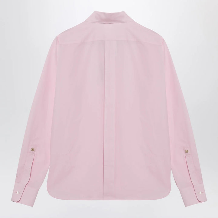 Max Mara - Pink cotton poplin shirt