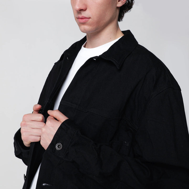 STUDIO NICHOLSON - Black cotton jacket